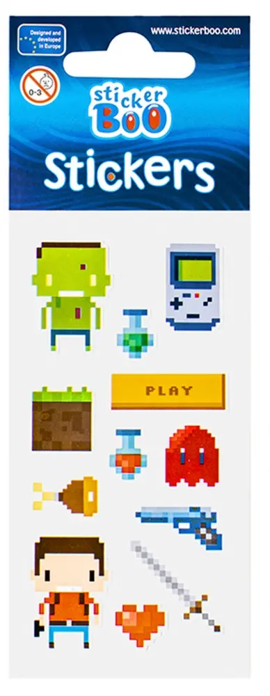 Gamer matrica termékfotó