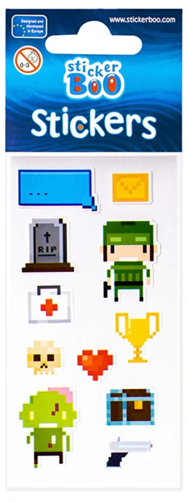 Gamer matrica termékfotó