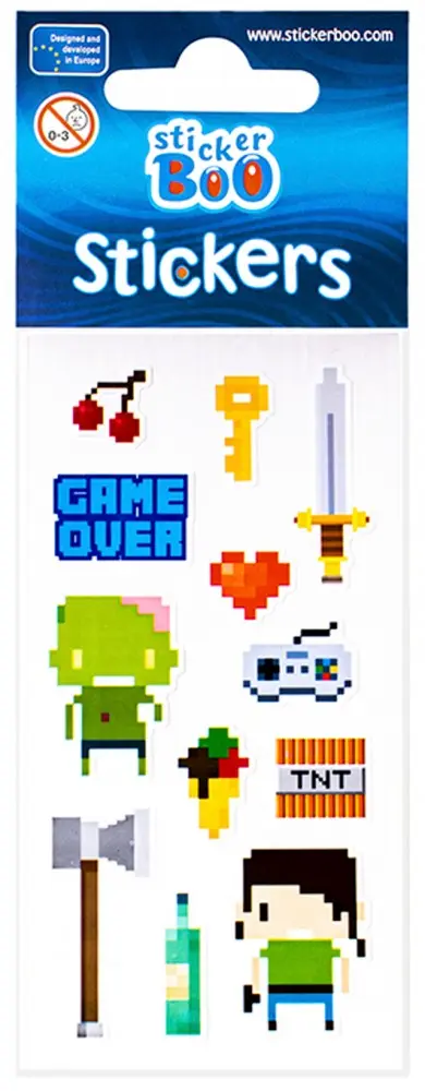 Gamer matrica termékfotó