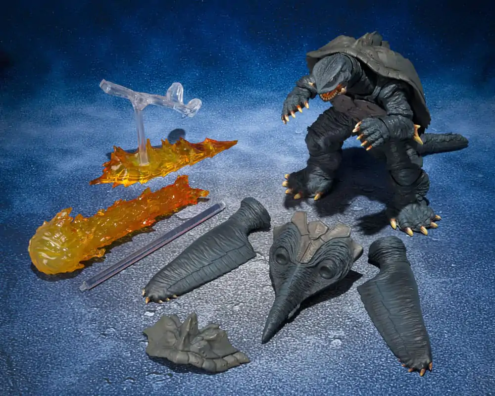 Gamera 1996 S.H. MonsterArts akciófigura Gamera Sendai Decisive Battle Ver. 14 cm termékfotó