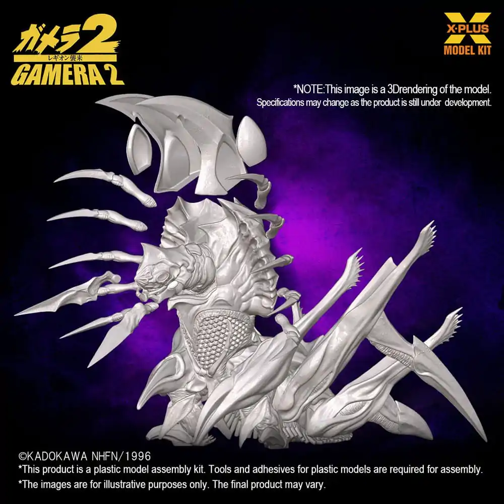 Gamera 2 1/700 Legion Műanyag modell készlet 20 cm termékfotó