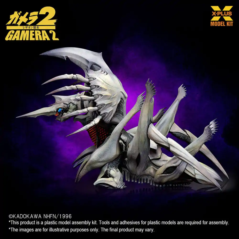 Gamera 2 1/700 Legion Műanyag modell készlet 20 cm termékfotó