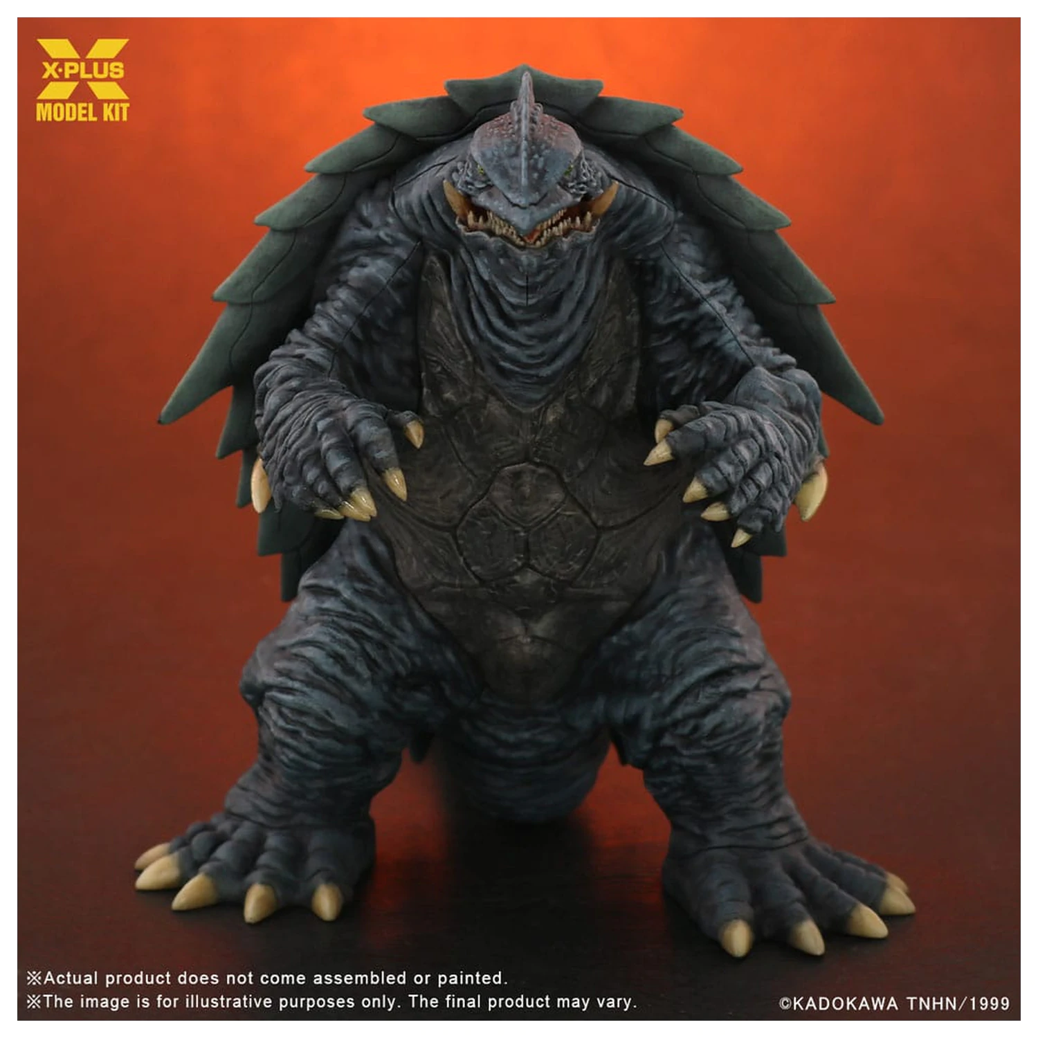 Gamera 3: Revenge of Iris 1/700 Gamera (1999) Műanyag modell készlet 12 cm  termékfotó