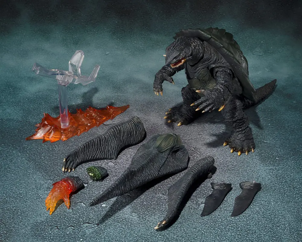 Gamera 3 The Revenge of Iris S.H. MonsterArts Gamera 1999 Kyoto Decisive Battle Ver. akciófigura 16 cm termékfotó