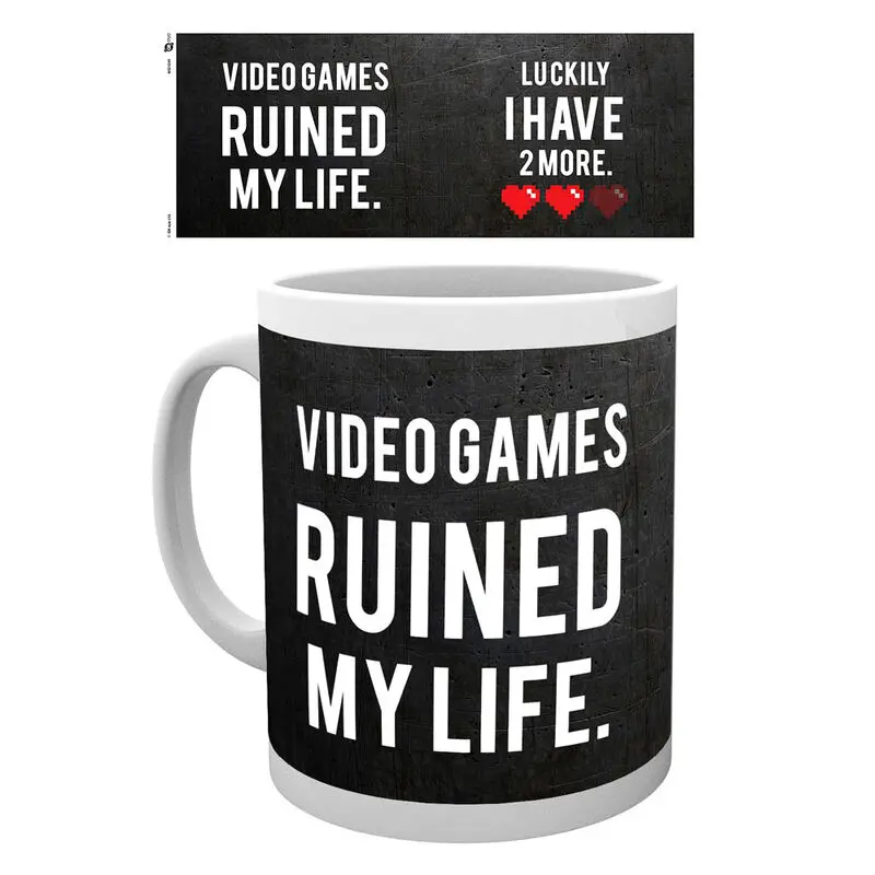 Gaming Ruined My Life bögre termékfotó
