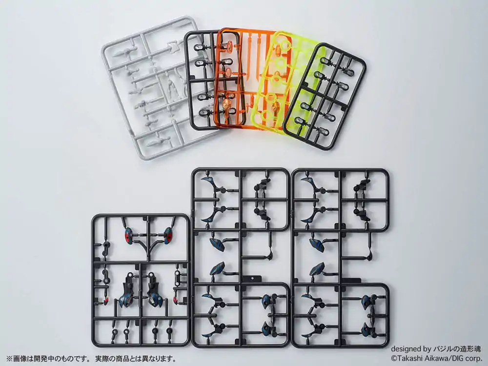 Gangimaru Műanyag modell készlet 7 cm termékfotó