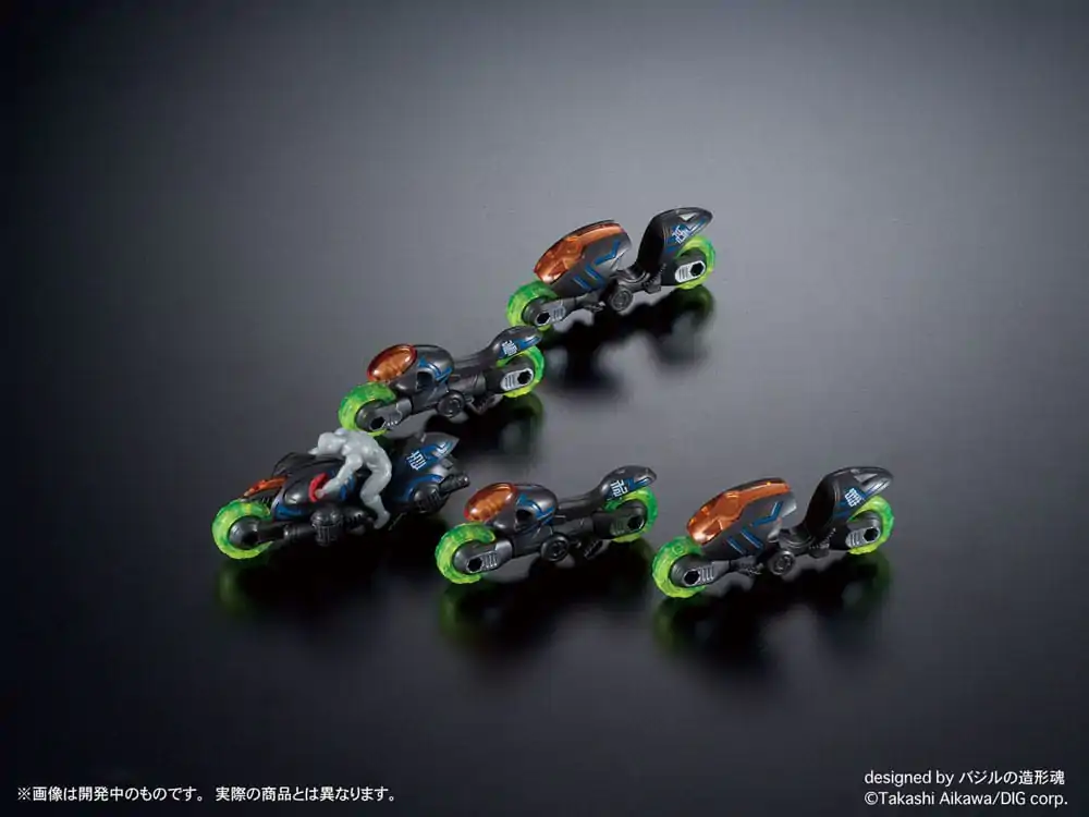 Gangimaru Műanyag modell készlet 7 cm termékfotó