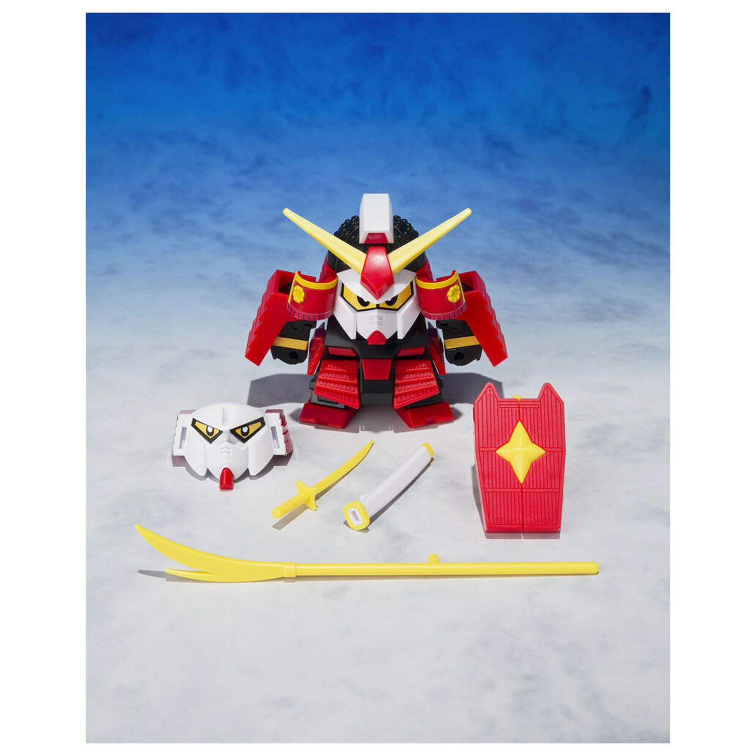 Ganso SD Gundam World Musha Gundam figura 8cm termékfotó