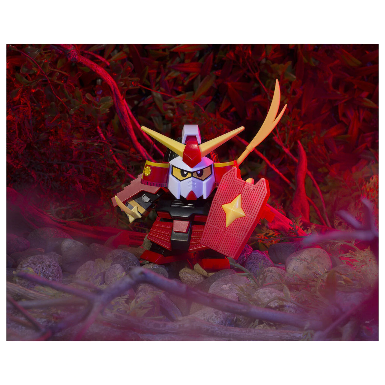 Ganso SD Gundam World Musha Gundam figura 8cm termékfotó