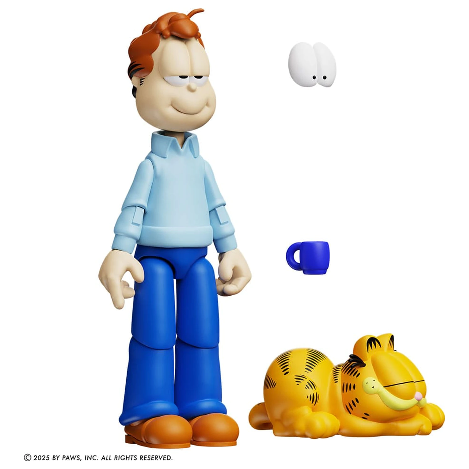 Garfield akciófigura Jon Arbuckle Deluxe Edition 19 cm   termékfotó