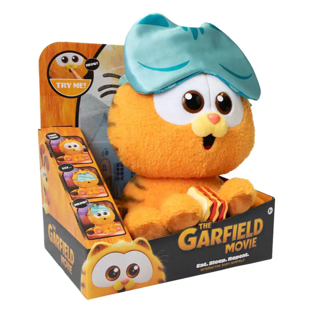 Garfield Plush Figure with Sound Baby Garfield 31 cm termékfotó