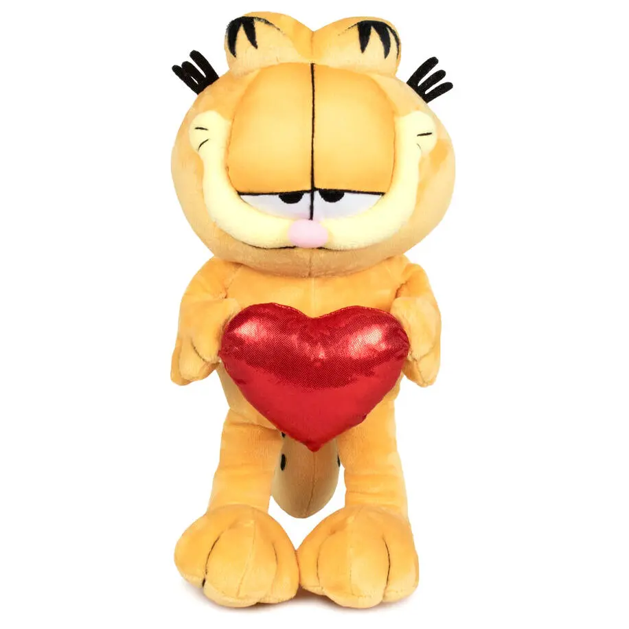 Garfield heart soft plush toy 36cm termékfotó