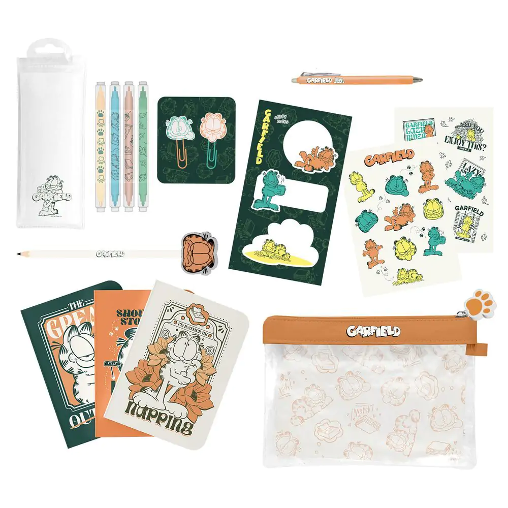 Garfield írószer csomag termékfotó