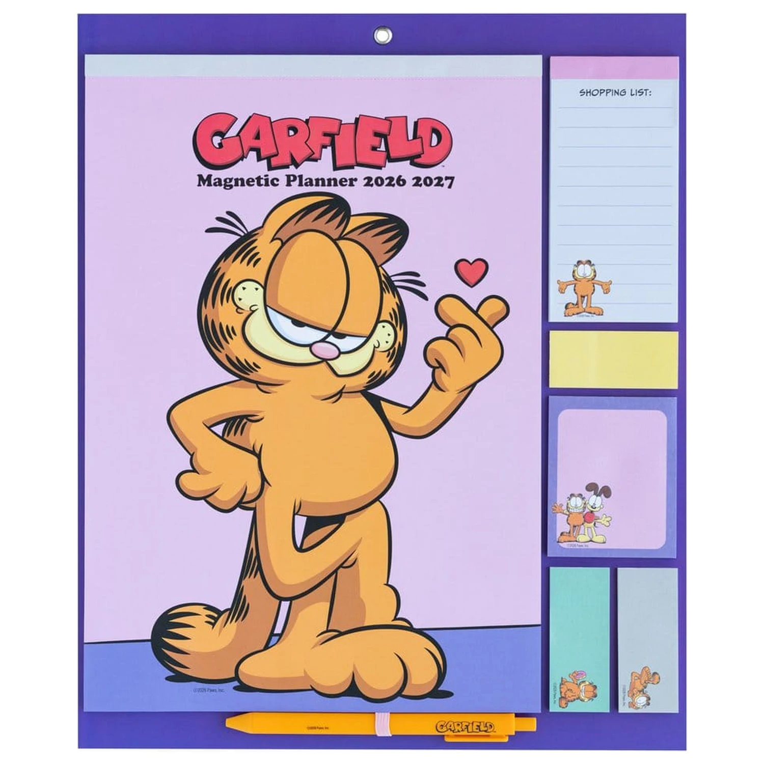 Garfield mágneses heti tervező 2026/27 30 x 35 cm termékfotó
