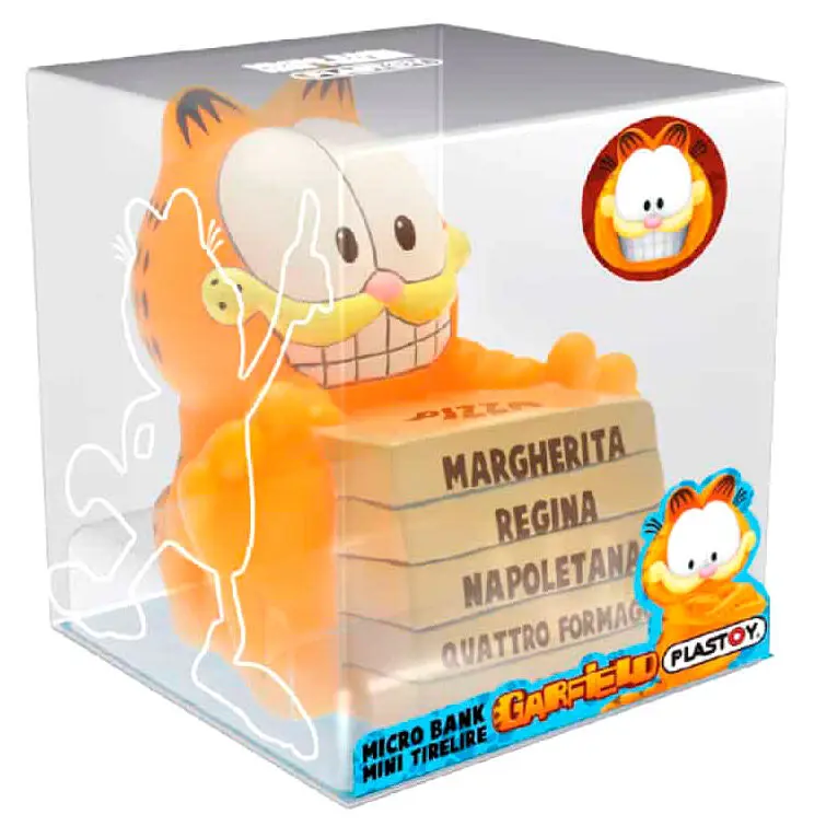 Garfield Pizza persely figura 10cm termékfotó