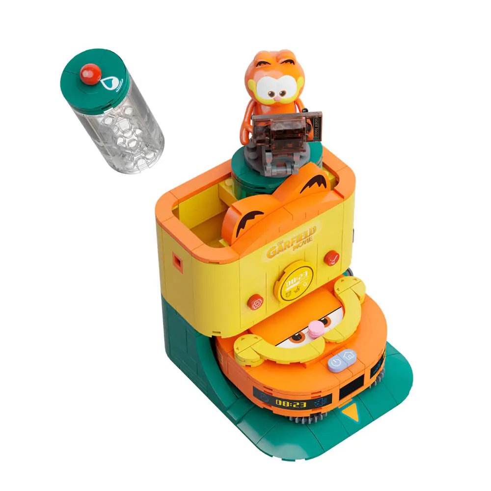 Garfield the Movie Fantastic Machines Robot Vacuum építőkészlet 304db-os termékfotó