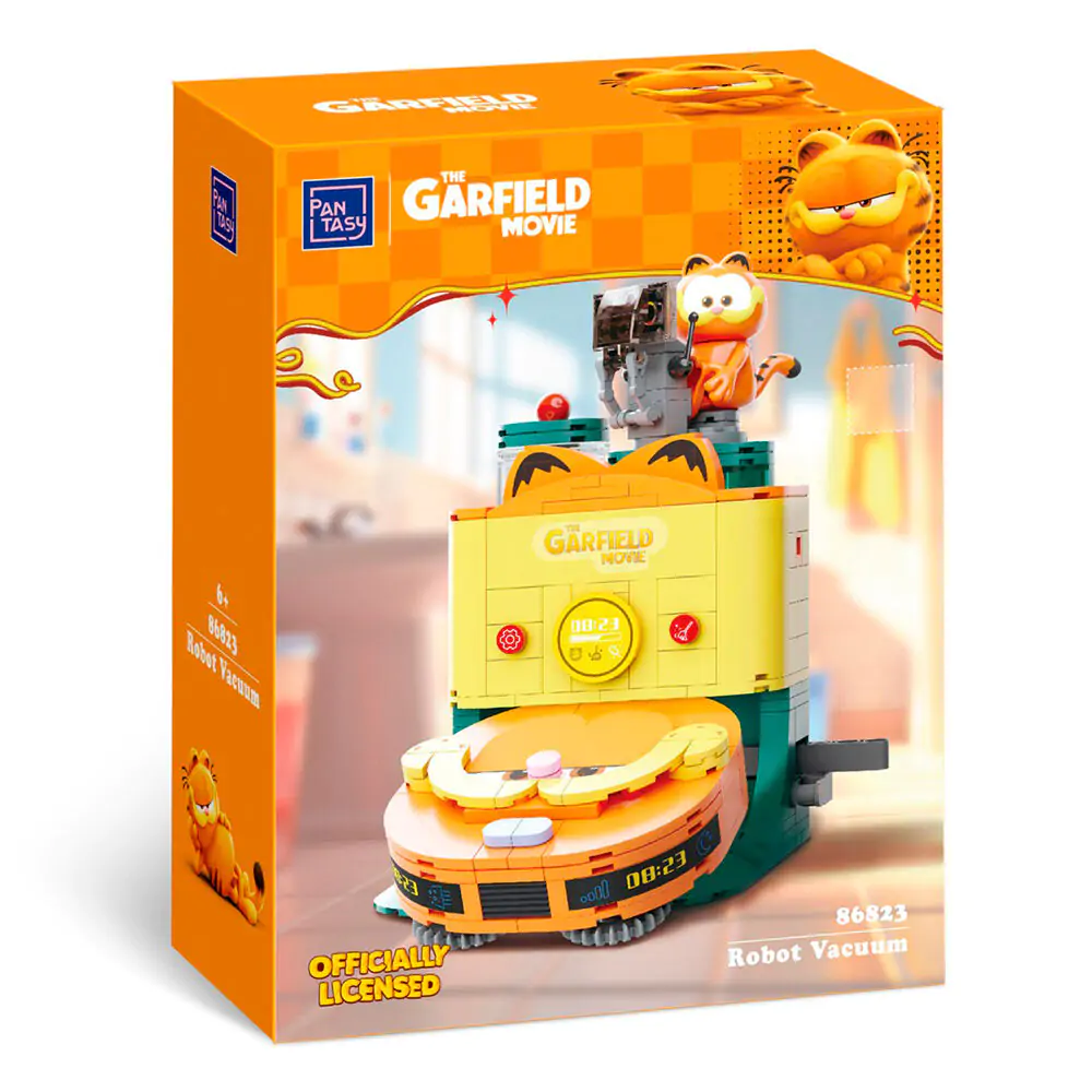 Garfield the Movie Fantastic Machines Robot Vacuum építőkészlet 304db-os termékfotó