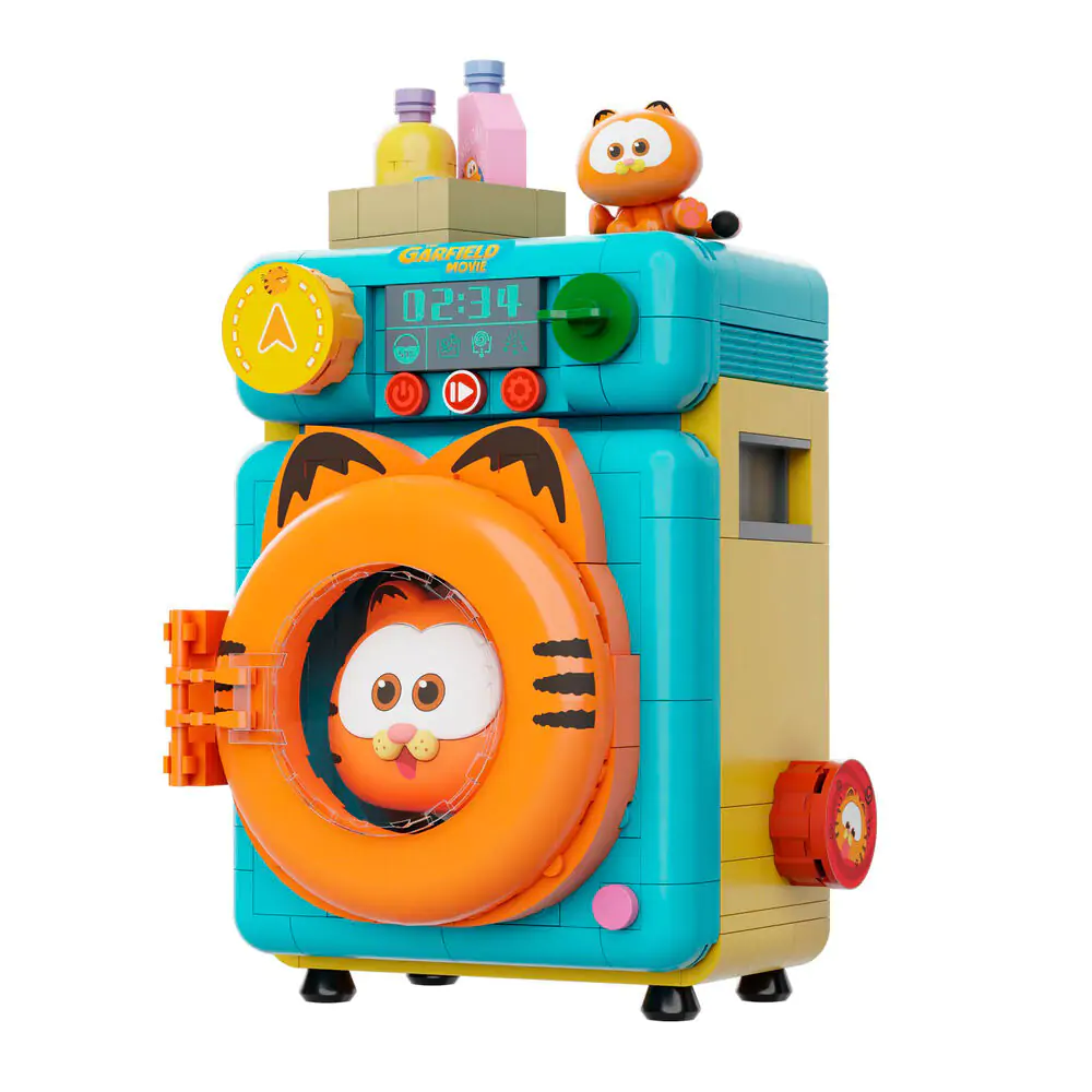 Garfield the Movie Fantastic Machines Washing Machine építőkészlet 284db-os termékfotó