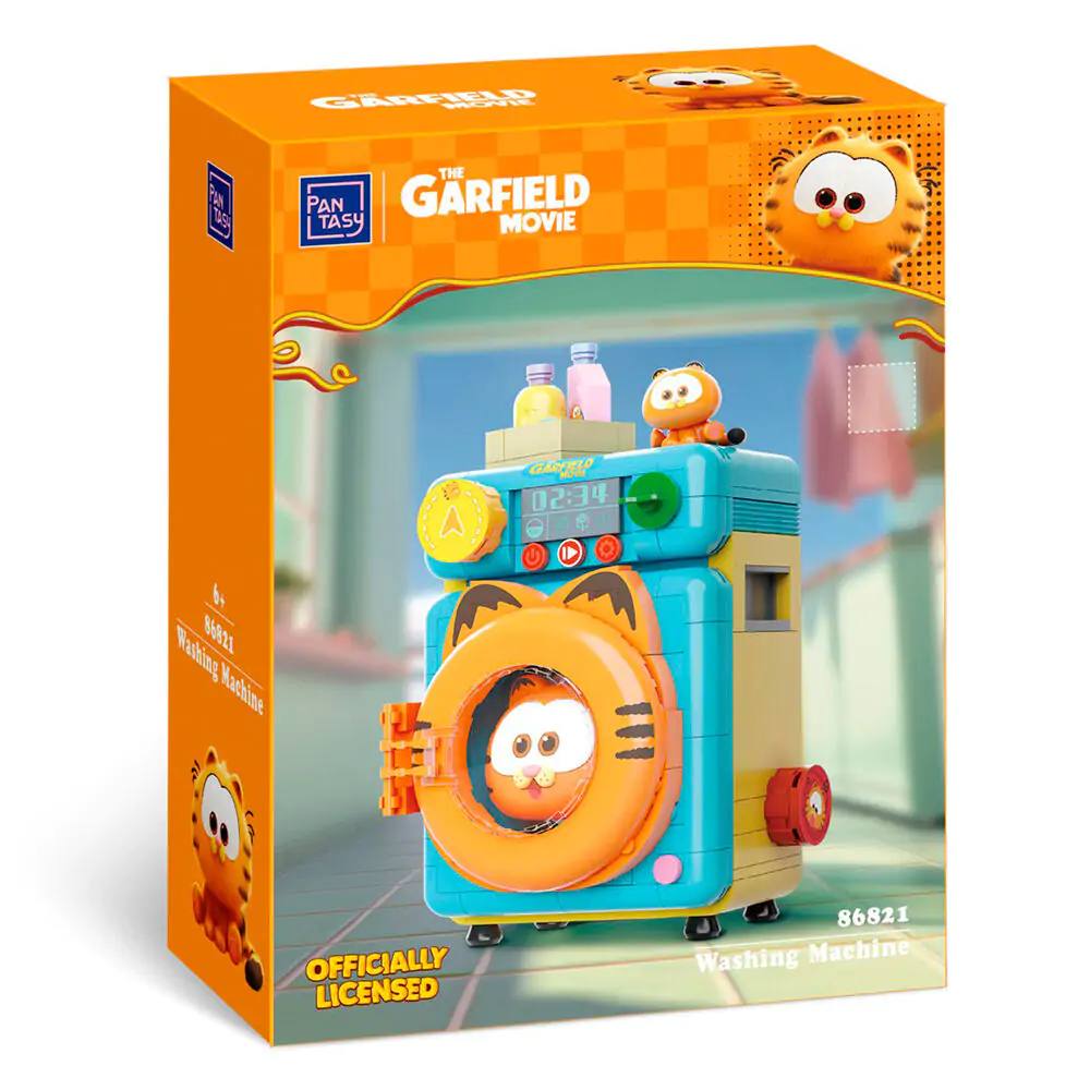 Garfield the Movie Fantastic Machines Washing Machine építőkészlet 284db-os termékfotó