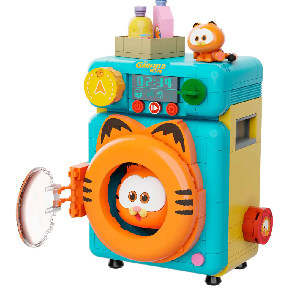 Garfield the Movie Fantastic Machines Washing Machine építőkészlet 284db-os termékfotó