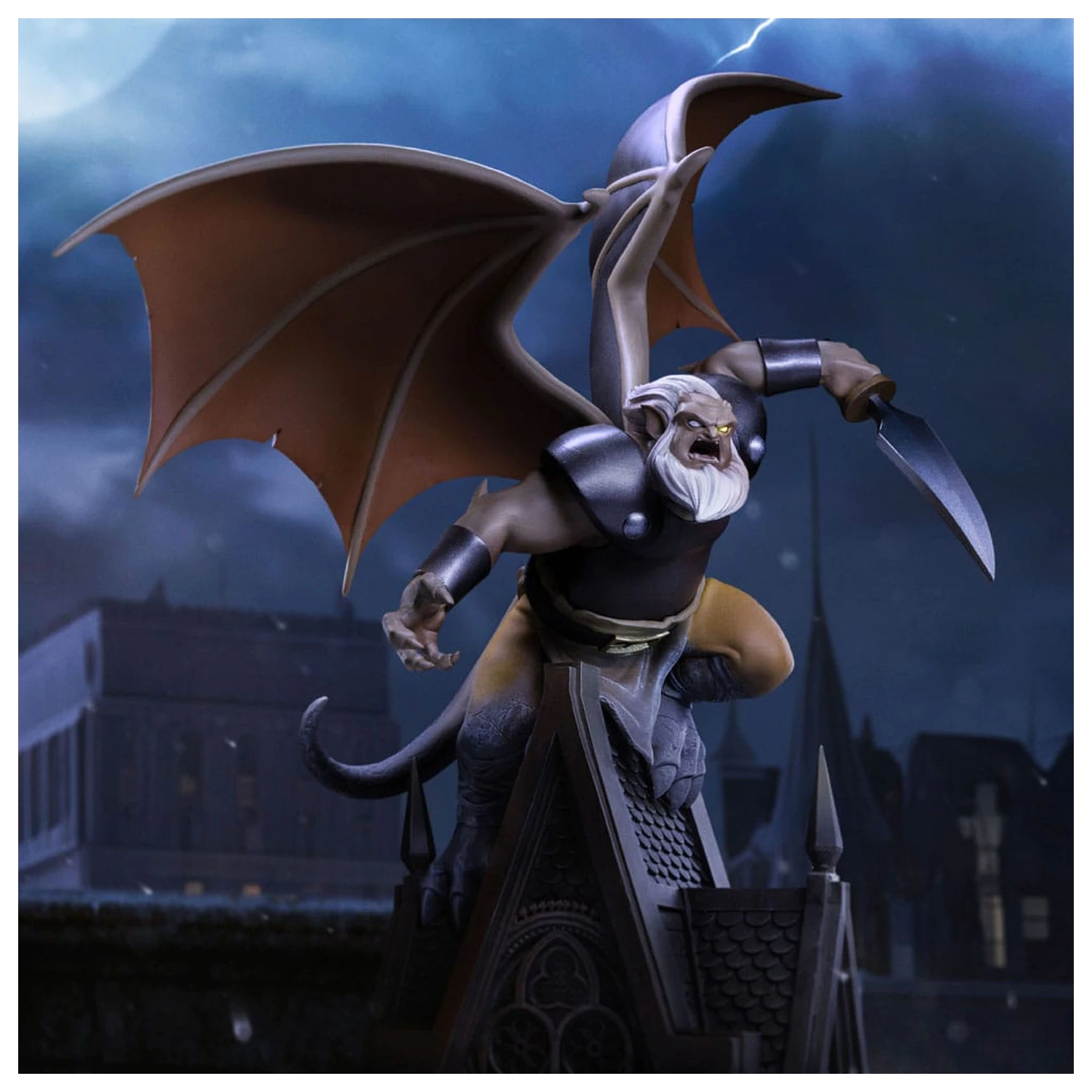 Gargoyles Art Scale 1/10 Hudson szobor figura 33 cm       termékfotó
