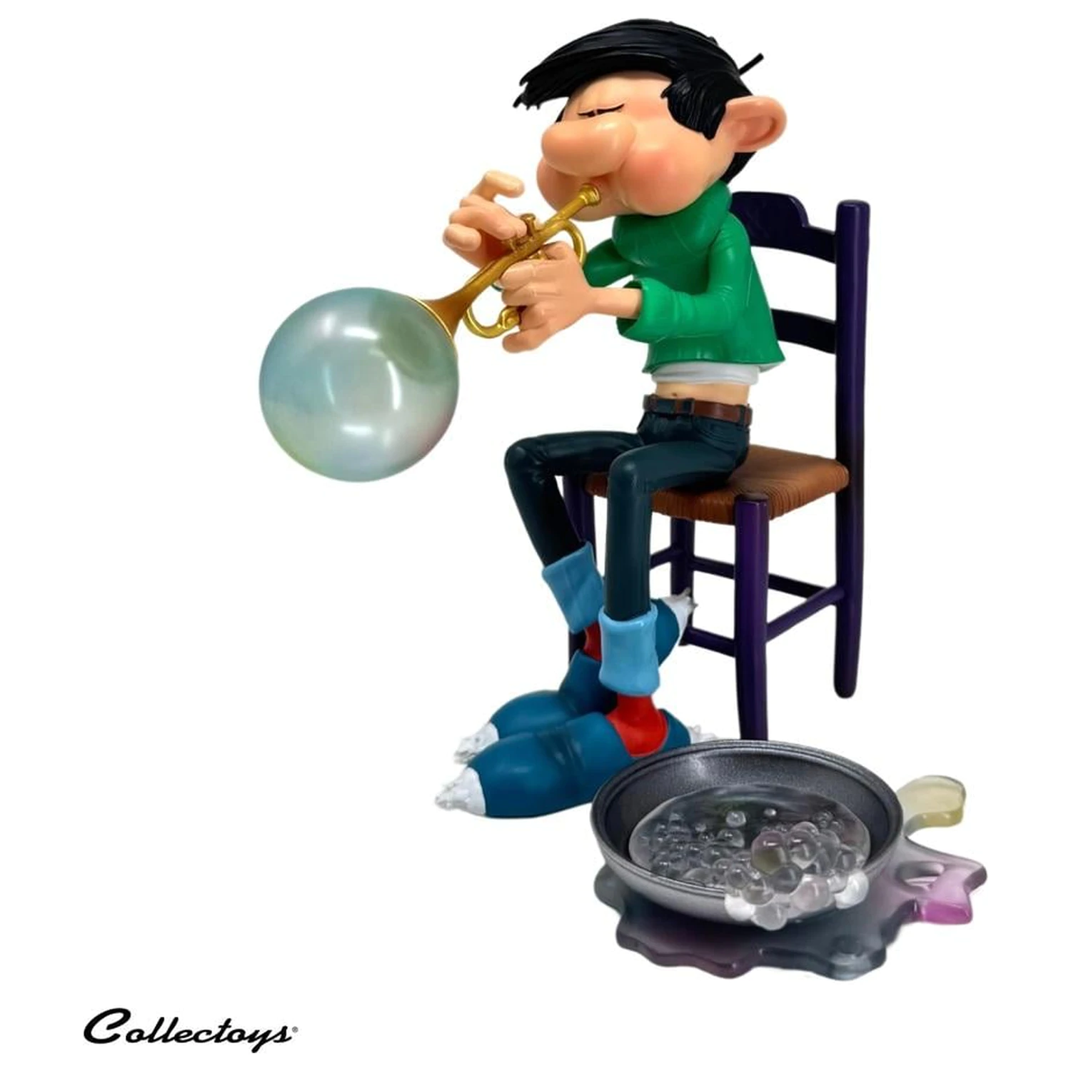 Gaston Lagaffe figura gyantae Soap Trumpet 16cm termékfotó