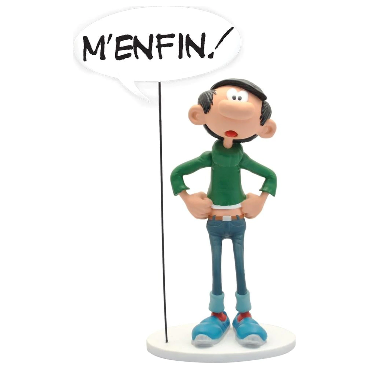 Gaston Lagaffe M'enfin szobor figura 20cm termékfotó