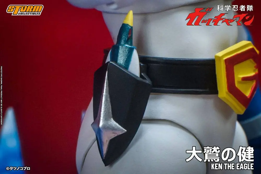 Gatchaman 1/12 Ken the Eagle akciófigura 18 cm termékfotó