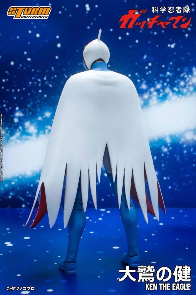 Gatchaman 1/12 Ken the Eagle akciófigura 18 cm termékfotó