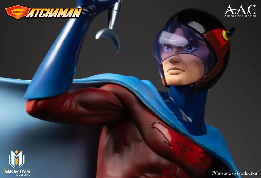 Gatchaman Amazing Art Collection Joe the Condor, Expert in Shooting szobor figura 34 cm termékfotó