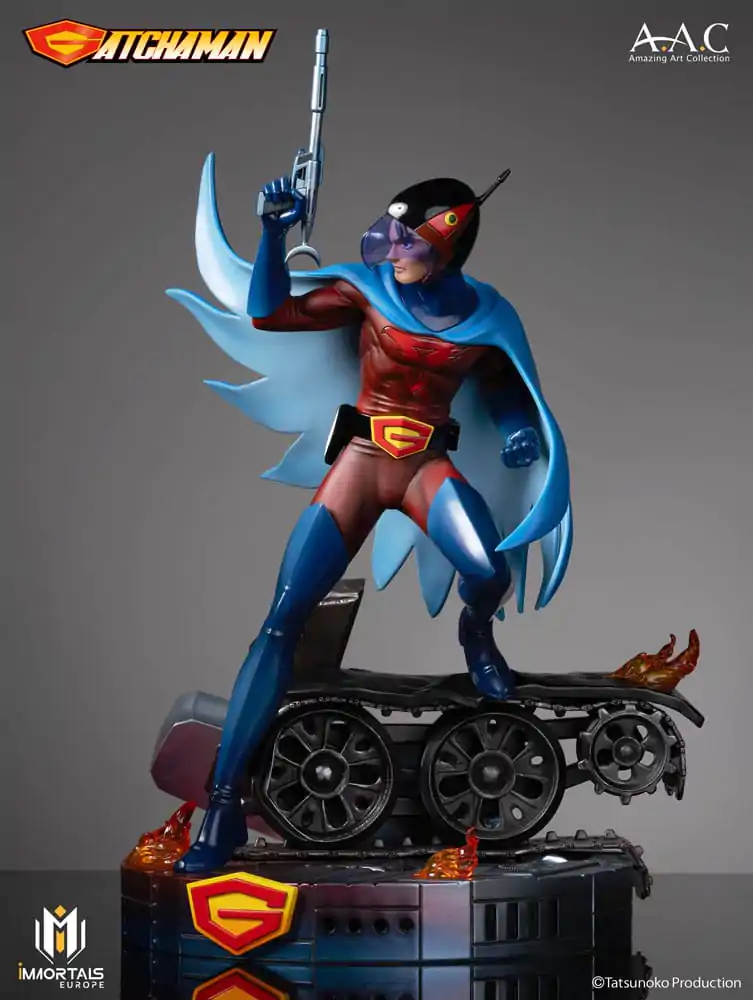 Gatchaman Amazing Art Collection Joe the Condor, Expert in Shooting szobor figura 34 cm termékfotó
