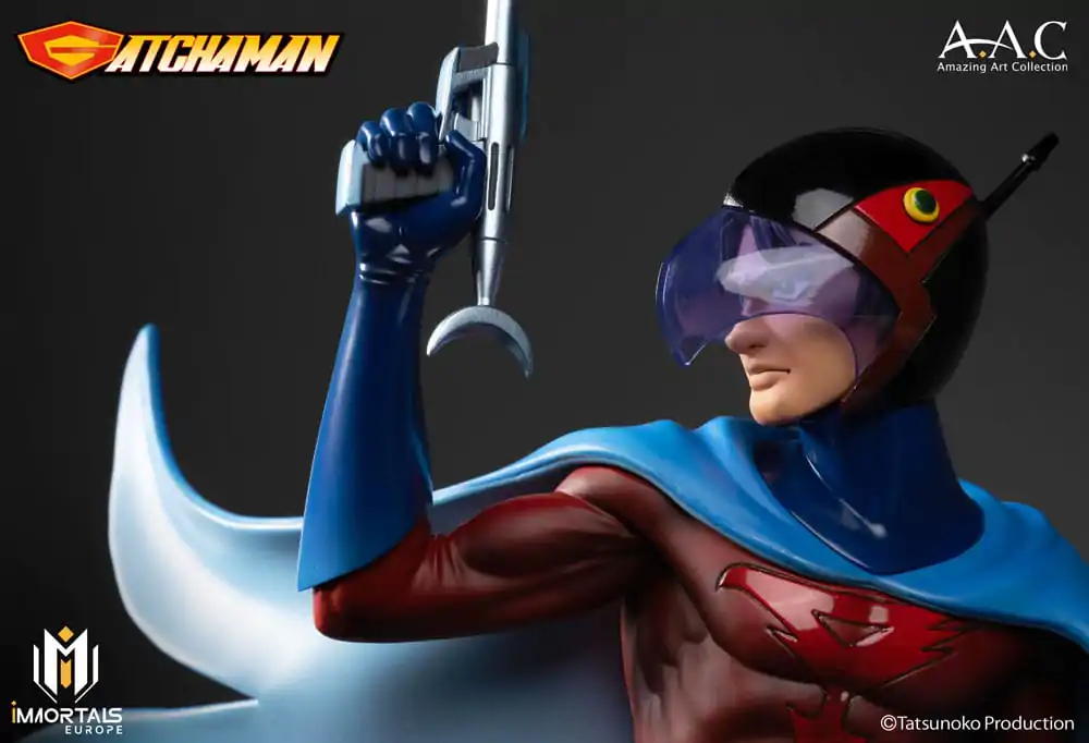 Gatchaman Amazing Art Collection Joe the Condor, Expert in Shooting szobor figura 34 cm termékfotó