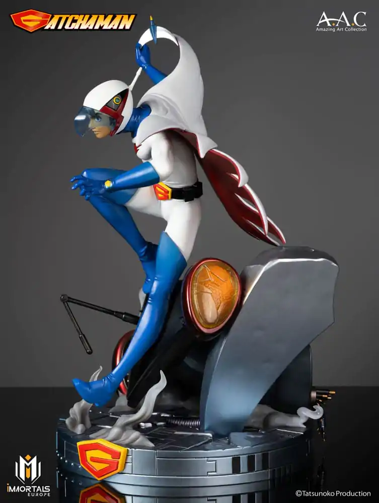 Gatchaman Amazing Art Collection Ken the Eagle, The Leader of the Science Ninja Team szobor figura 34 cm termékfotó