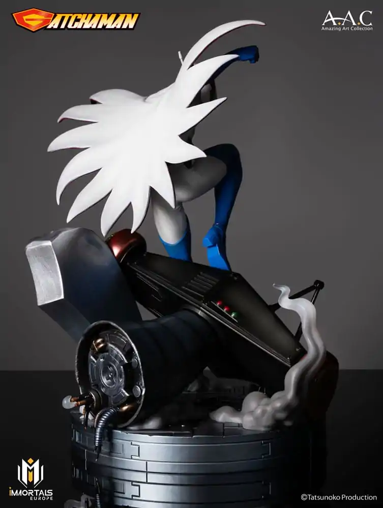 Gatchaman Amazing Art Collection Ken the Eagle, The Leader of the Science Ninja Team szobor figura 34 cm termékfotó