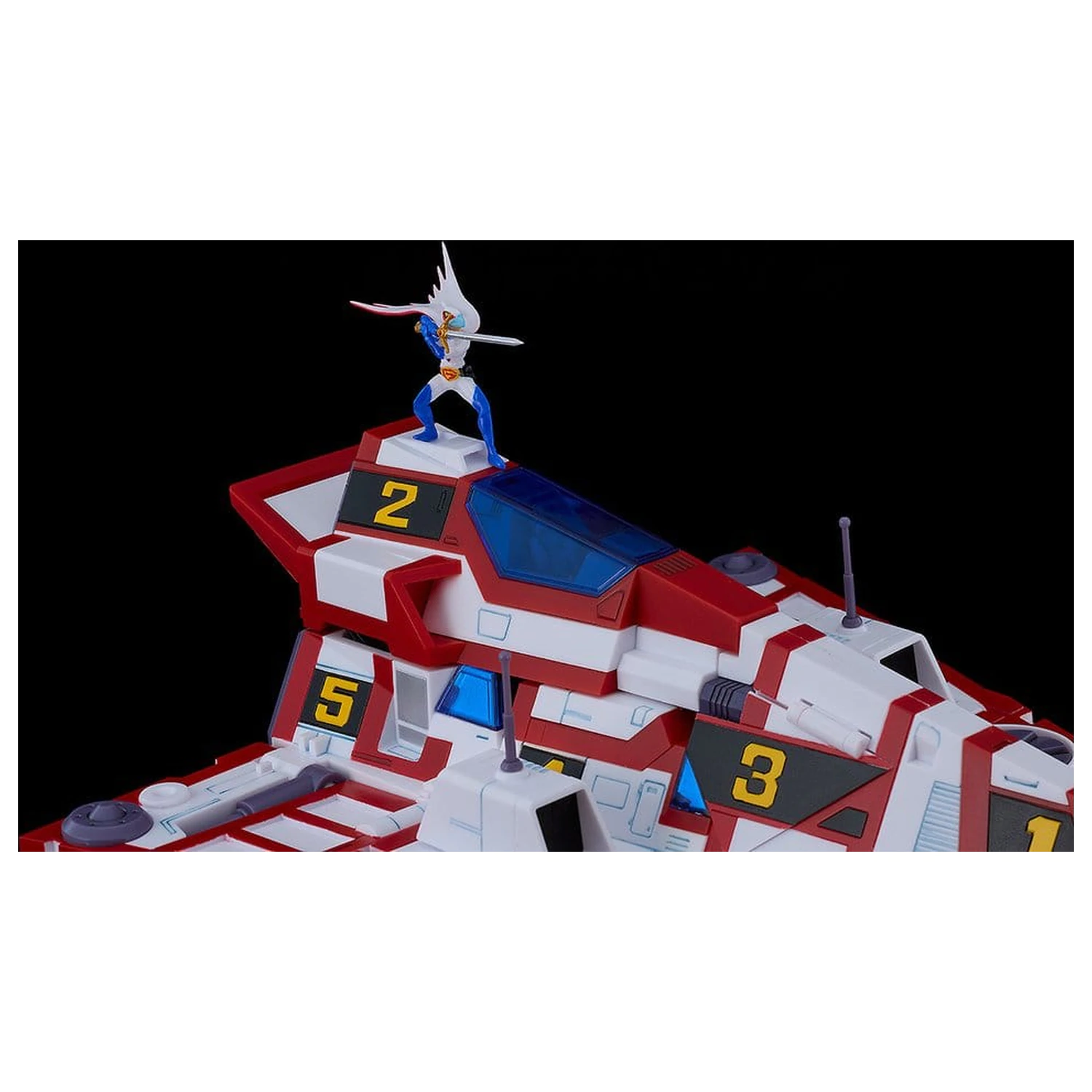 Gatchaman Fighter Moderoid Gatcha Spartan Unite Color Ver. Műanyag modell készlet 33 cm     termékfotó