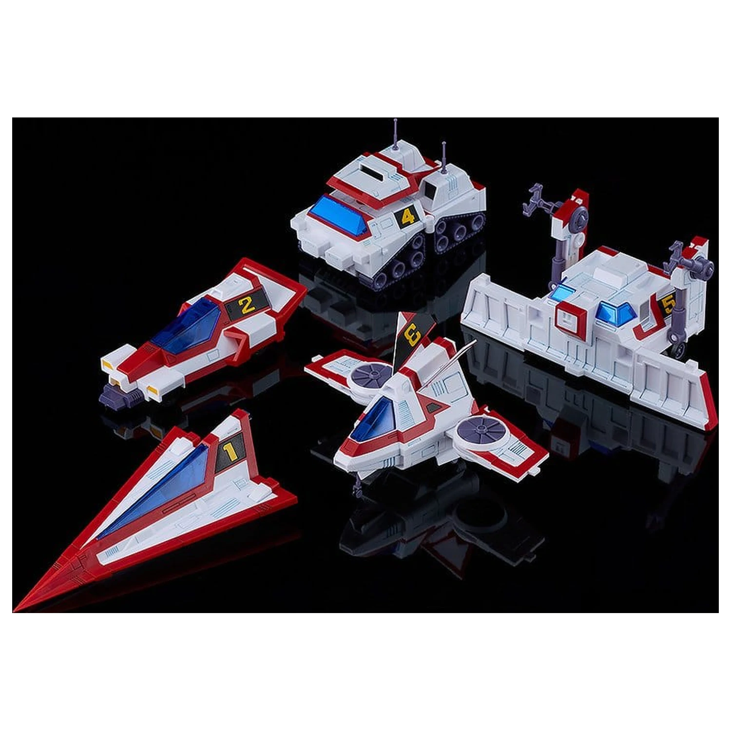 Gatchaman Fighter Moderoid Gatcha Spartan Unite Color Ver. Műanyag modell készlet 33 cm     termékfotó