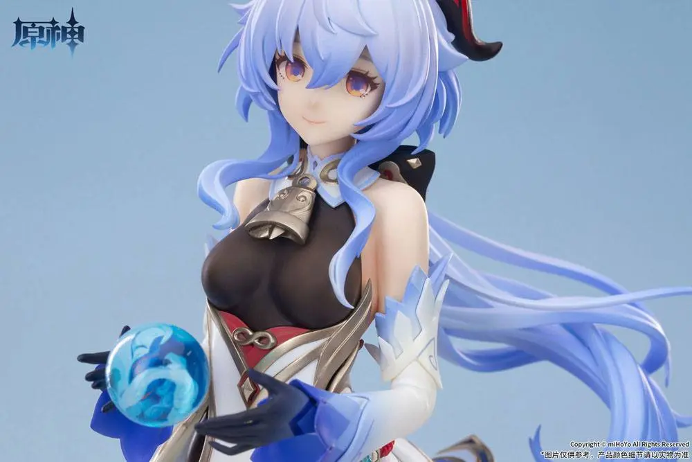 Genshin Impact 1/7 Ganyu Frostdew Trail Ver. PVC szobor figura 22 cm termékfotó