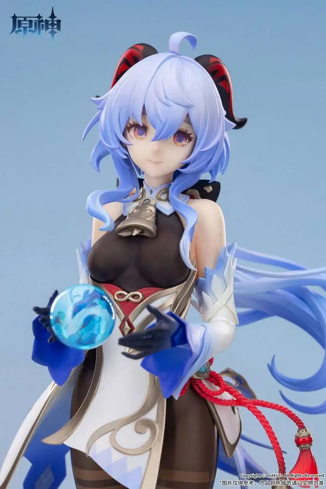 Genshin Impact 1/7 Ganyu Frostdew Trail Ver. PVC szobor figura 22 cm termékfotó