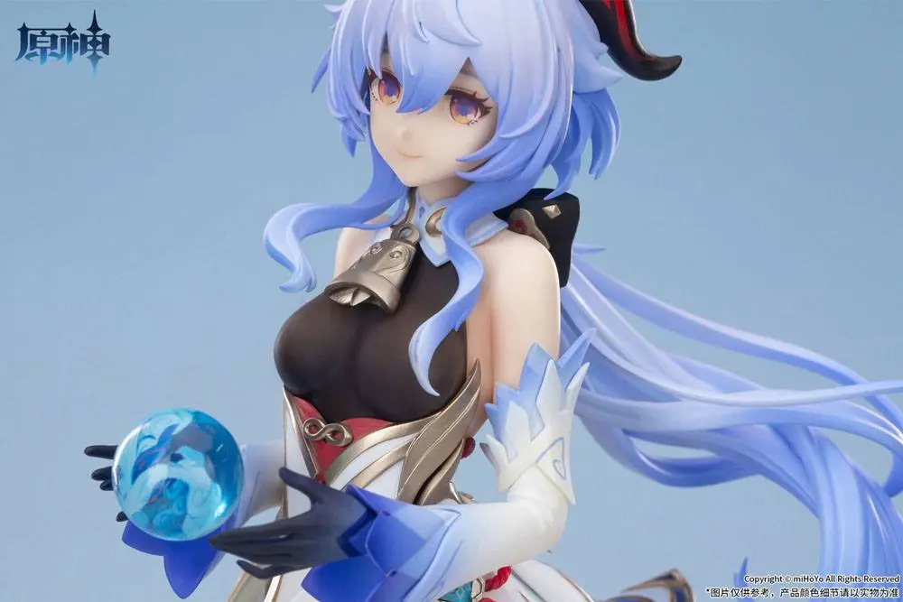 Genshin Impact 1/7 Ganyu Frostdew Trail Ver. PVC szobor figura 22 cm termékfotó