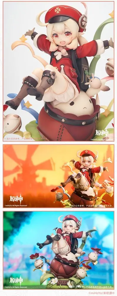 Genshin Impact 1/7 Klee the Spark Knight PVC szobor figura 18 cm termékfotó