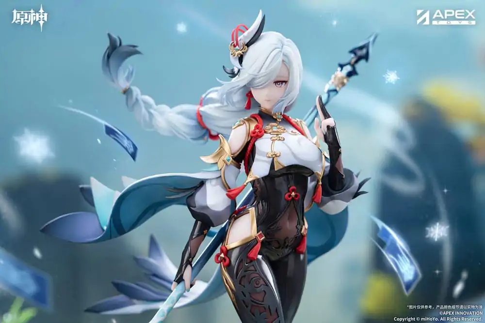 Genshin Impact 1/7 Shenhe Lonesome Transcendence Ver. PVC szobor figura 30 cm  termékfotó
