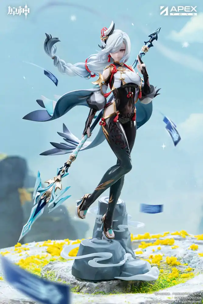 Genshin Impact 1/7 Shenhe Lonesome Transcendence Ver. PVC szobor figura 30 cm  termékfotó