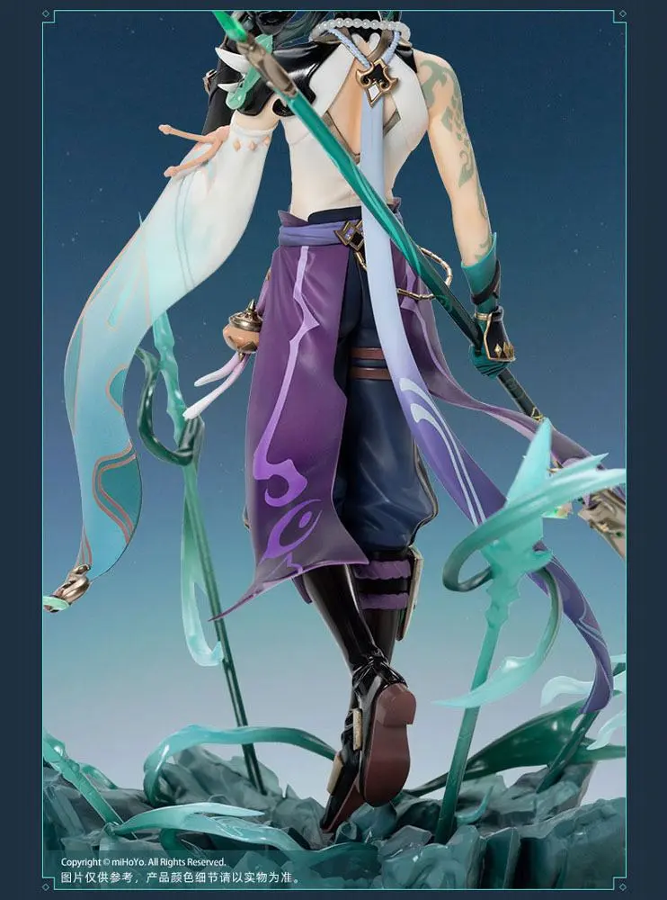 Genshin Impact 1/7 Xiao, Guardian Yaksha Ver. PVC szobor figura 27 cm termékfotó