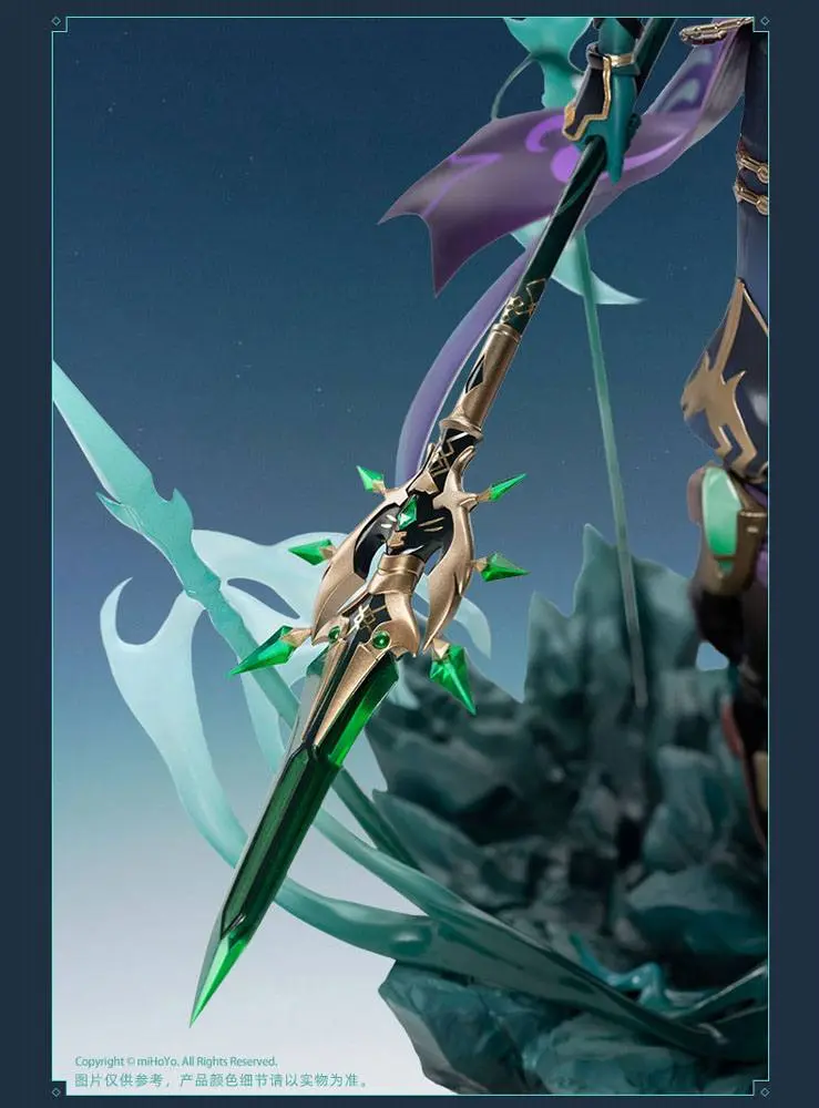 Genshin Impact 1/7 Xiao, Guardian Yaksha Ver. PVC szobor figura 27 cm termékfotó