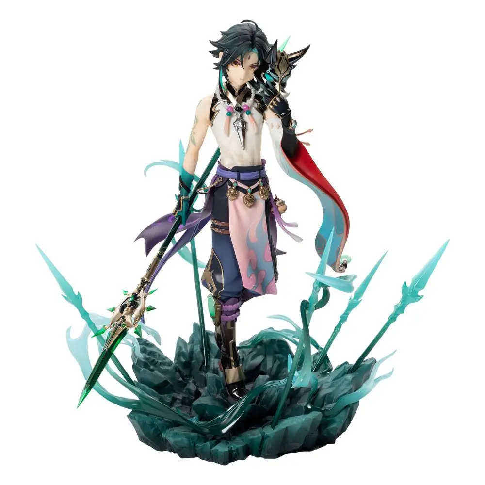 Genshin Impact 1/7 Xiao, Guardian Yaksha Ver. PVC szobor figura 27 cm termékfotó