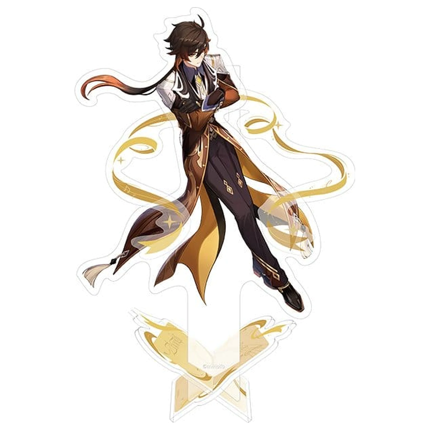 Genshin Impact Anniversary Celebration Series akril figura Zhongli 6th Anniversary 11 cm termékfotó