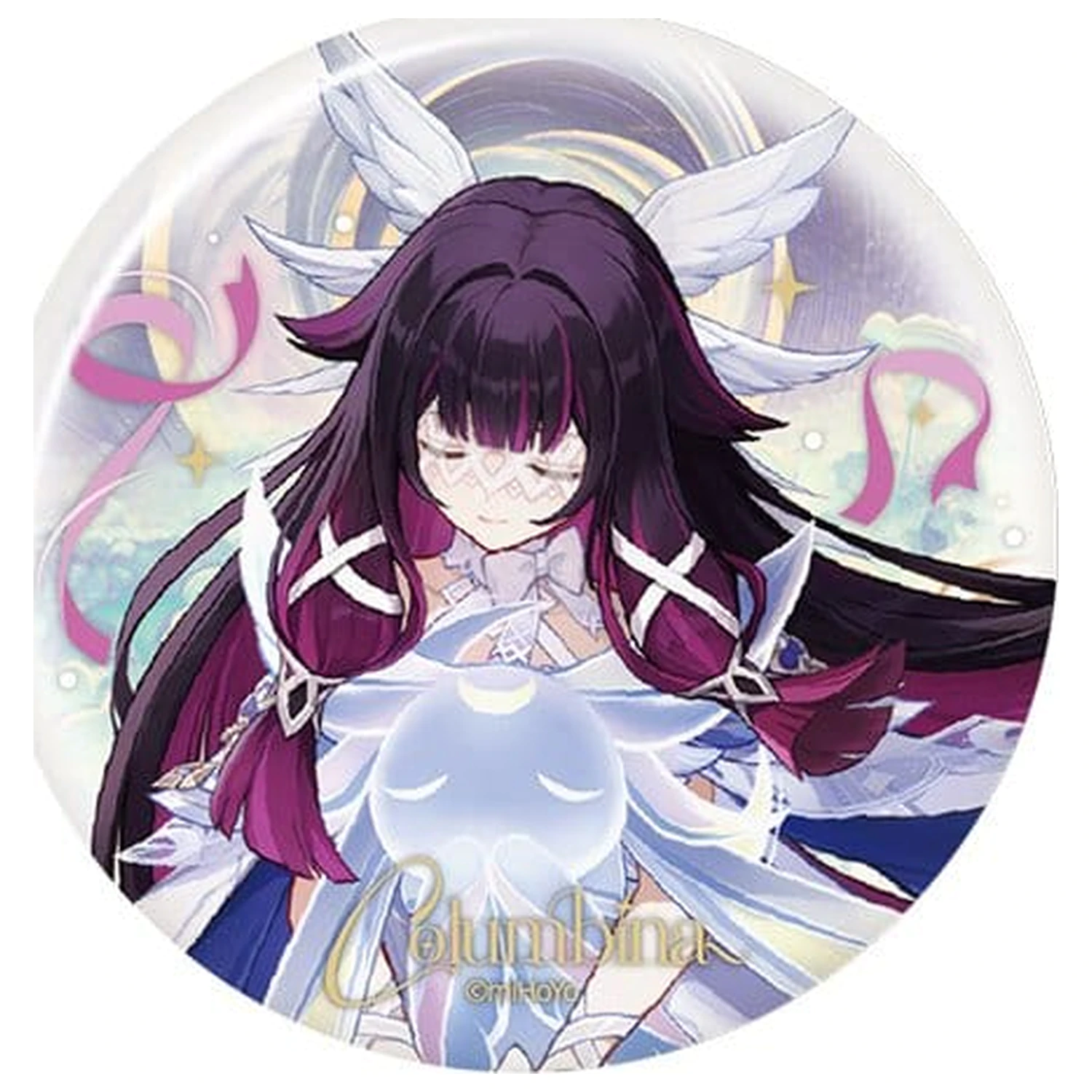 Genshin Impact Anniversary Celebration Series Columbina 6th Anniversary kitűző 7 cm termékfotó