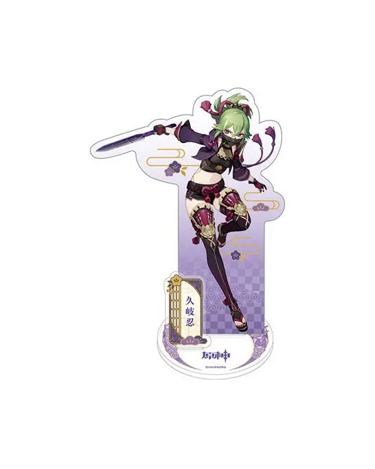 Genshin Impact Inazuma Theme Series Character Acryl figura: Kuki Shinobu 14cm termékfotó