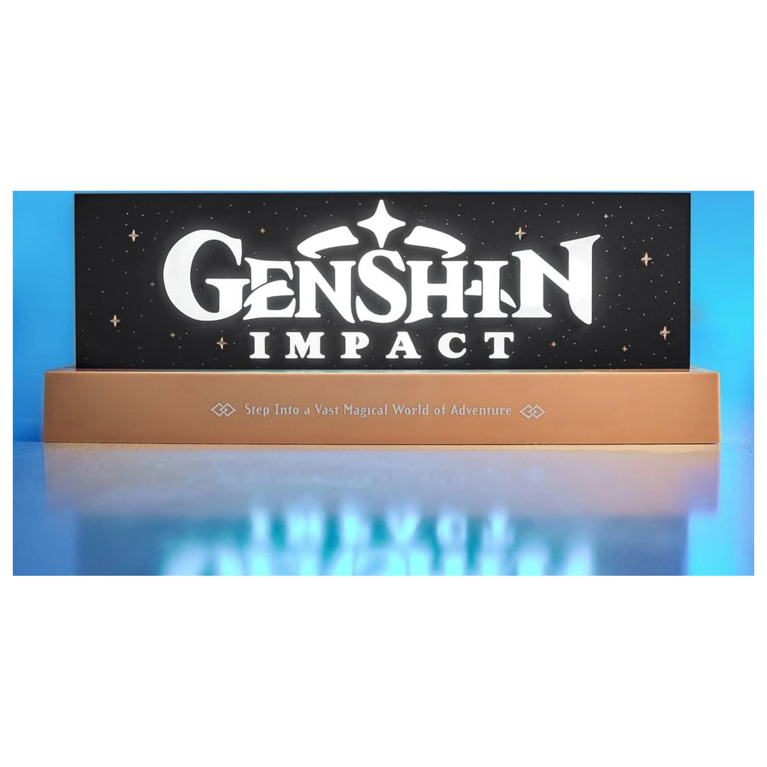 Genshin Impact led logo lámpa termékfotó