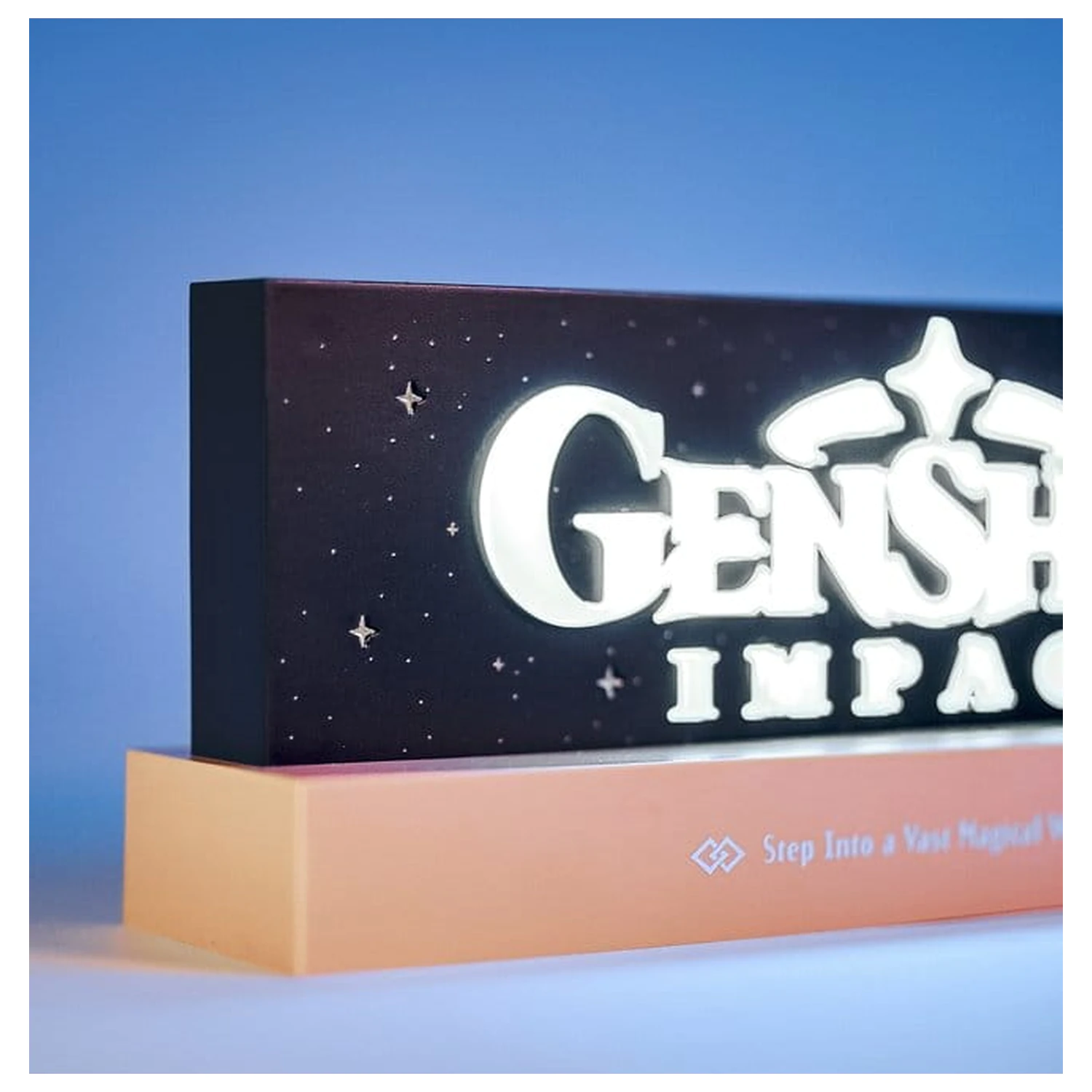 Genshin Impact led logo lámpa termékfotó